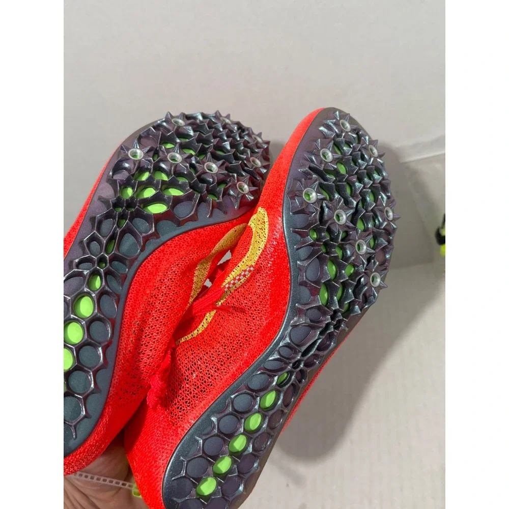 Nike Air Zoom Maxfly More Uptempo Bright Crimson Volt FZ9662-600 Mens 6.5 Wmns 8